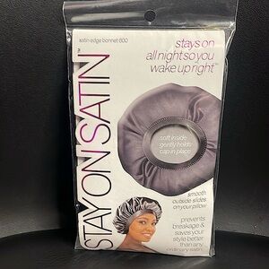Stay on Satin bonnet
